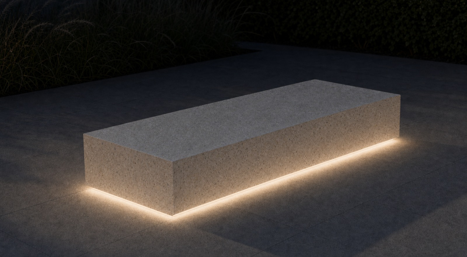 Blocco Lumina · Jardin du soir