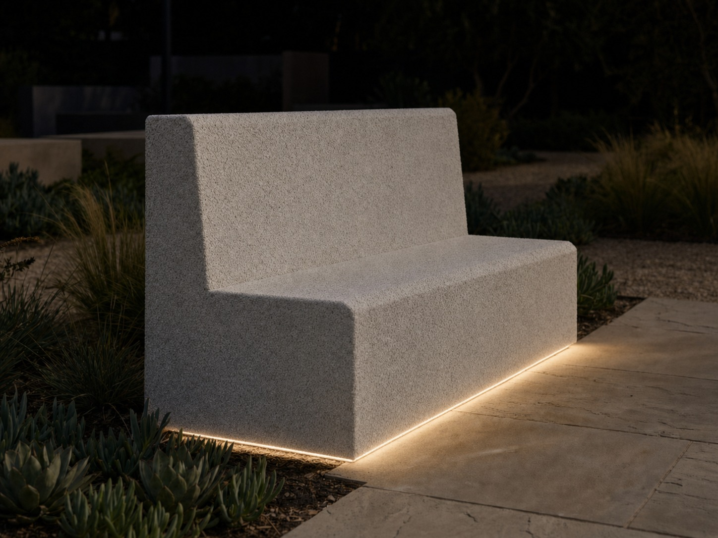 Linea Lumina · Allée nocturne