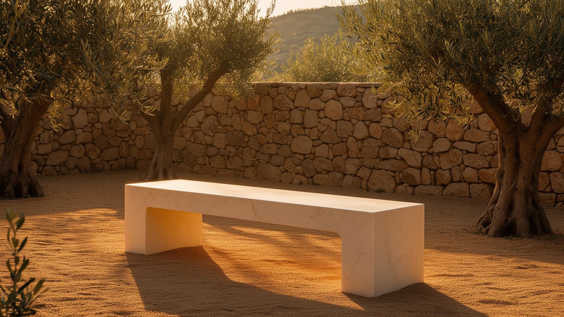 Banc Olivier · Mas provençal, Luberon