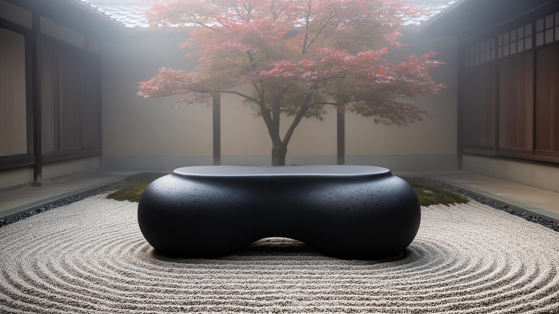 Galet · Jardin sec, résidence privée Kyoto